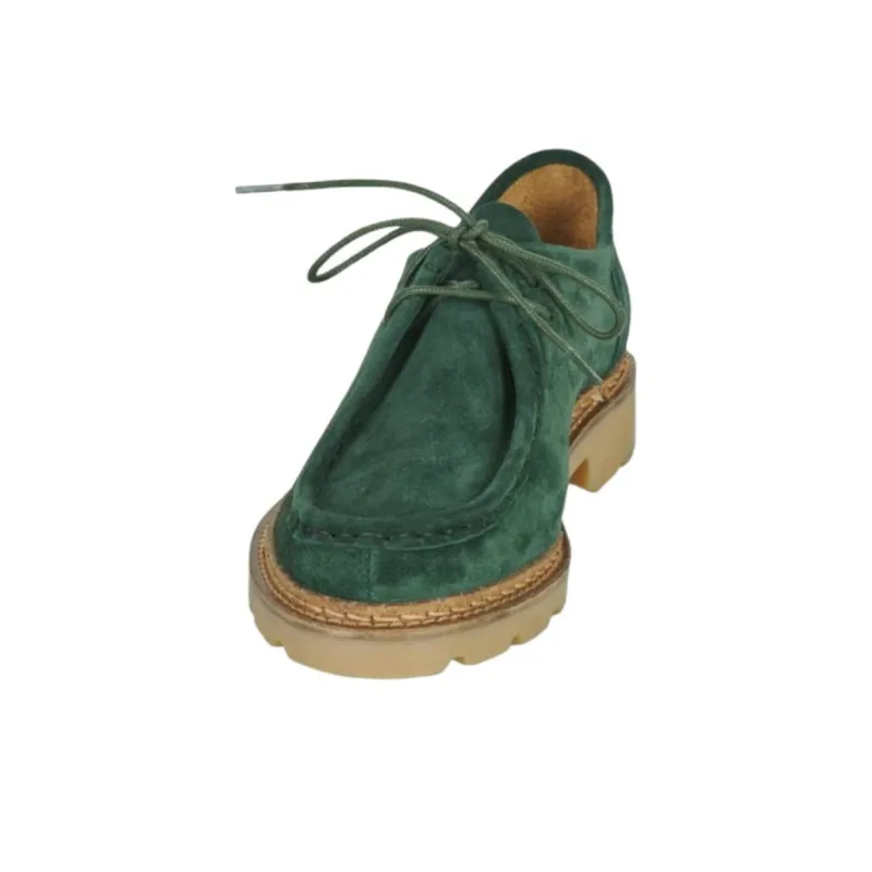 PELLET Casual Single Shoes 3cm Women's Green-4