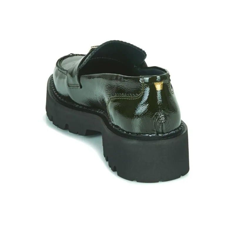 JB MARTIN Folie Loafers 4cm Women's Green-4