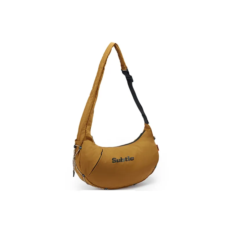 Subtle Nylon Crossbody Bag Medium Size Unisex Multicolor-16