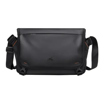 POLO Fabric Shoulder Bag Men's Black