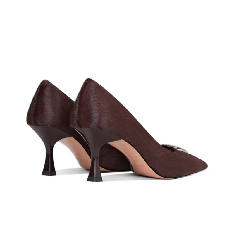 JESSICA SOPHIA Slim Heel High Heels 6.5cm Women's-7