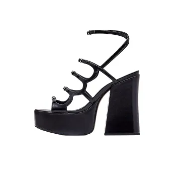 MARC JACOBS Kiki Strap Sandals 12.5cm Women's Black