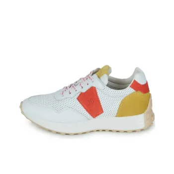 JB MARTIN Hisia Low Top Casual Shoes Women's White Yellow