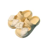Custard+White Bowknot
