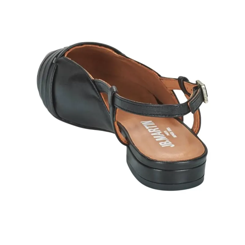 JB MARTIN Tresor Casual Single Shoes Women's Black-5