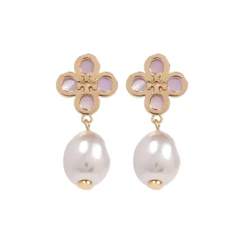 TORY BURCH Kira Pearl Drop Earrings