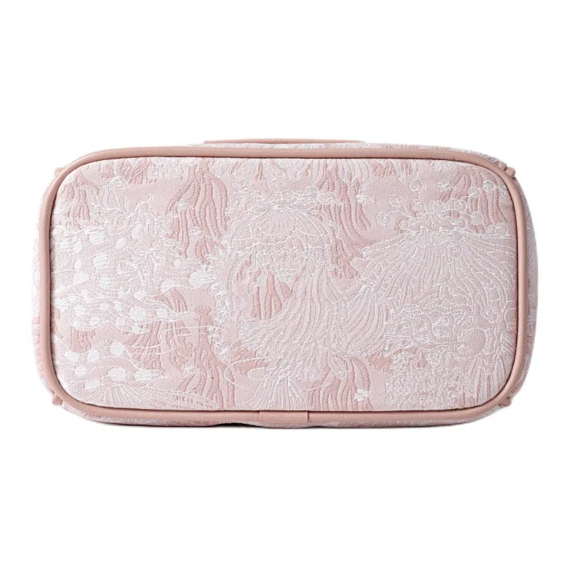 FION Clever Brocade Series Fabric Handbag Regular Women's Pink Koi Fish Bag/Gray Koi Fish Bag-6