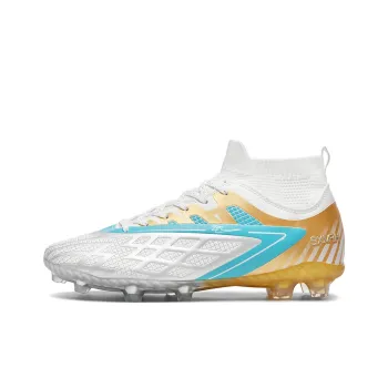 DOUBLE STAR 88 FG Rubber Long Studs Artificial Ground Wear Resistant Waterproof And Breathable Soccer Shoes Unisex