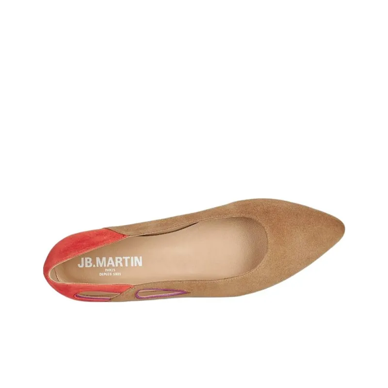 JB MARTIN Thalya Casual Single Shoes Women's Brown-5