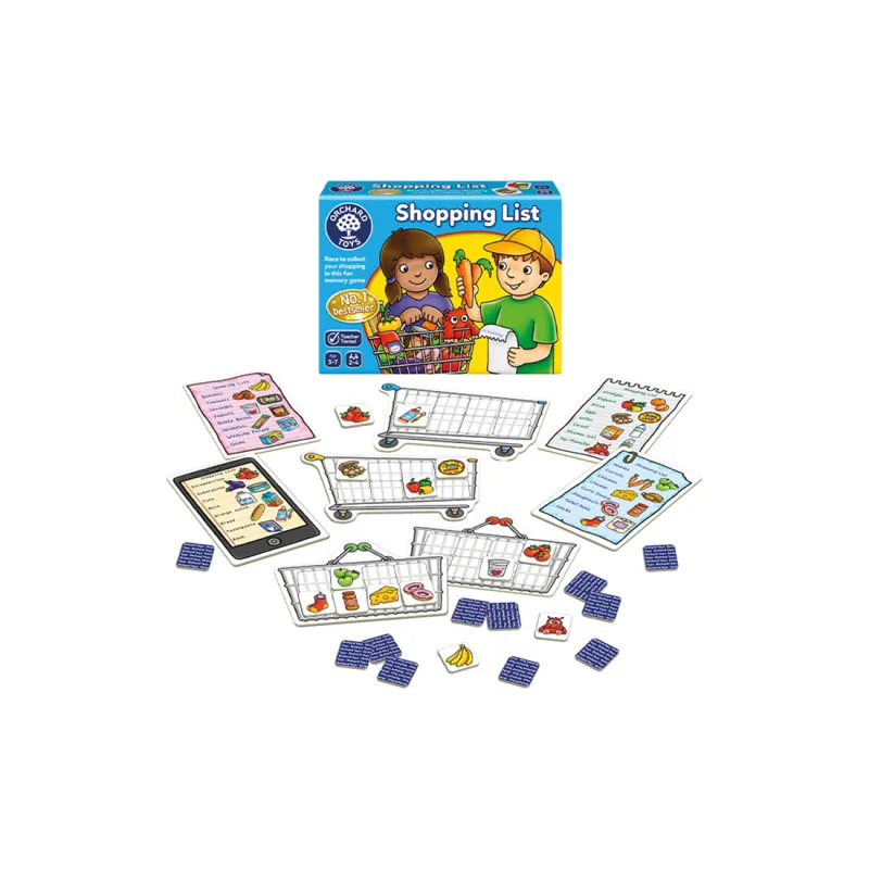 KUAIMANHU Shopping List OrchardToys Mind Training Educational Toy Board Games-1