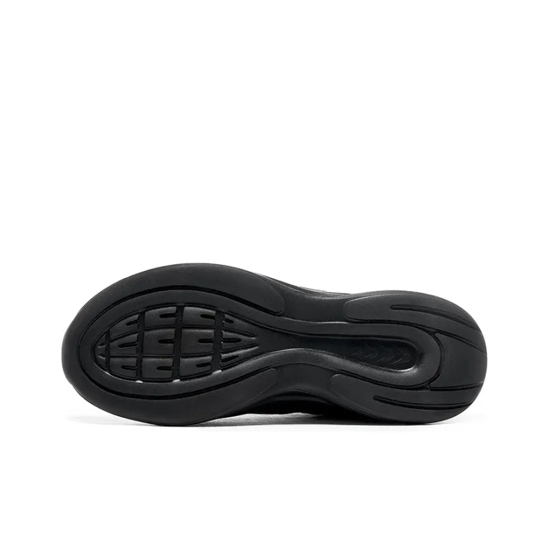 Warrior Wear-resistant Lightweight Breathable And Non-slip. Low-Top Running Shoes Men's Black-12