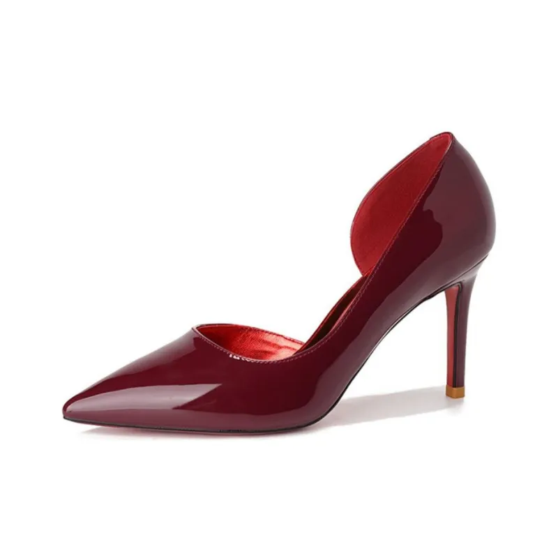 Than Than Me Slim Heel High Heels Women's-12