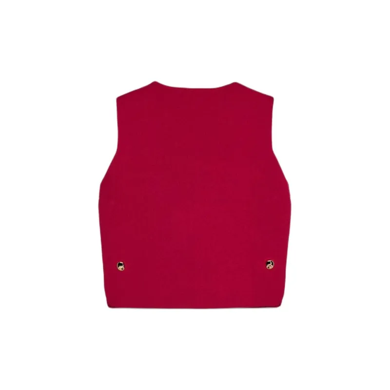 ZARA Tank Top Women's China Red-1