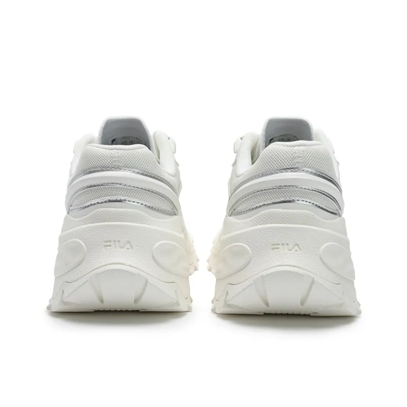 FILA SOFIA 4 Cushioning Low-Top Running Shoes Women's Snow-3