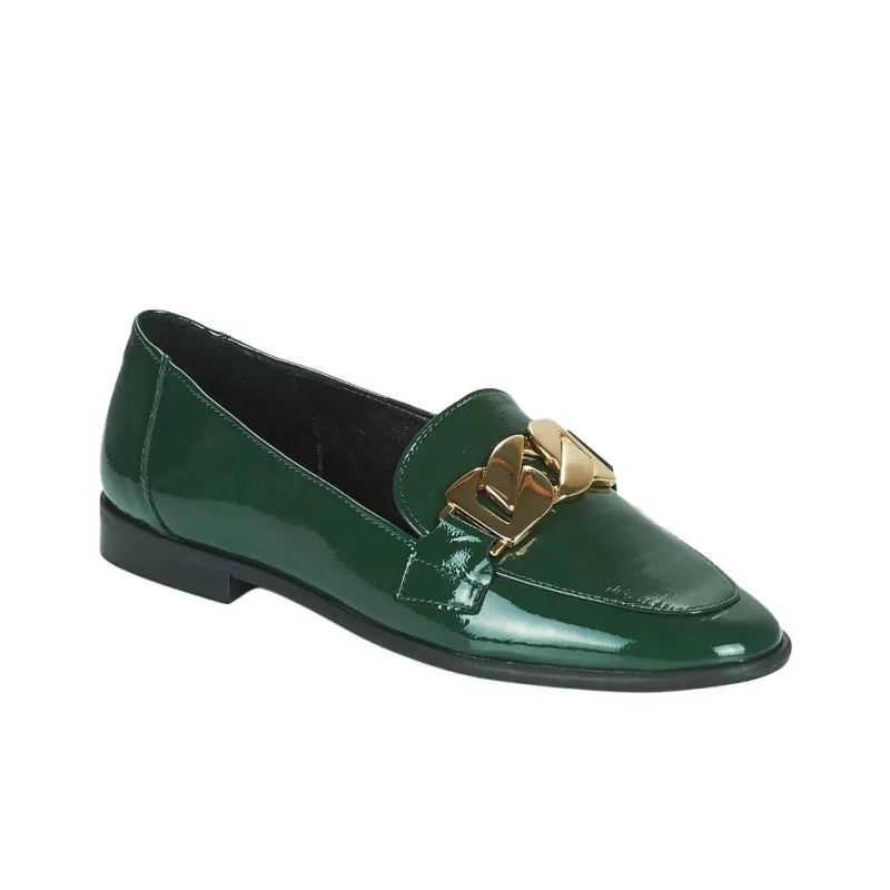 JB MARTIN Captive Loafers Women's Dark Green-2