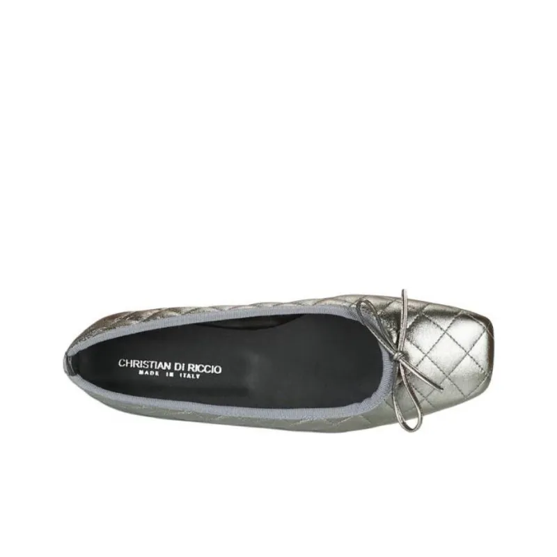 JB MARTIN Srebrna Casual Single Shoes Women's Silver Gray-5