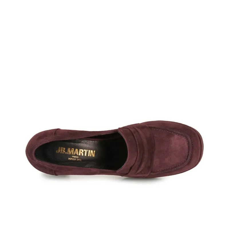 JB MARTIN ALEPO Loafers 8cm Women's Red-4
