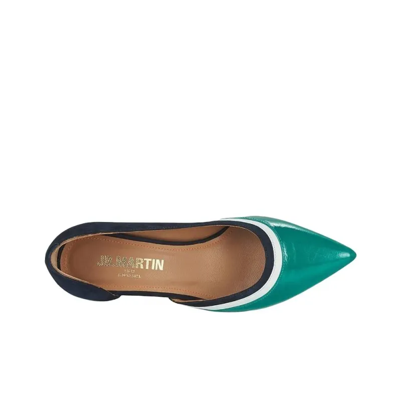 JB MARTIN Etna Slim Heel High Heels Women's Green-5