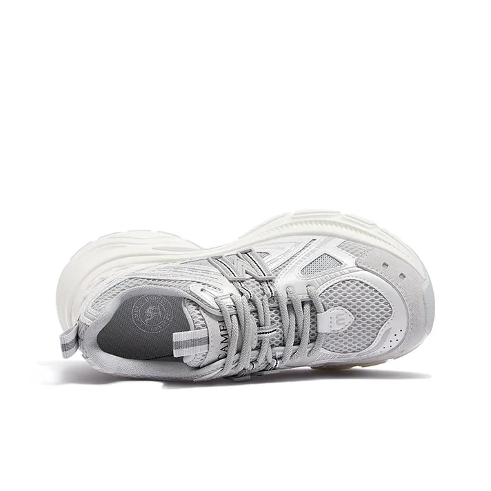 CAMEL Height Increasing Chunky Sneakers Women's-3