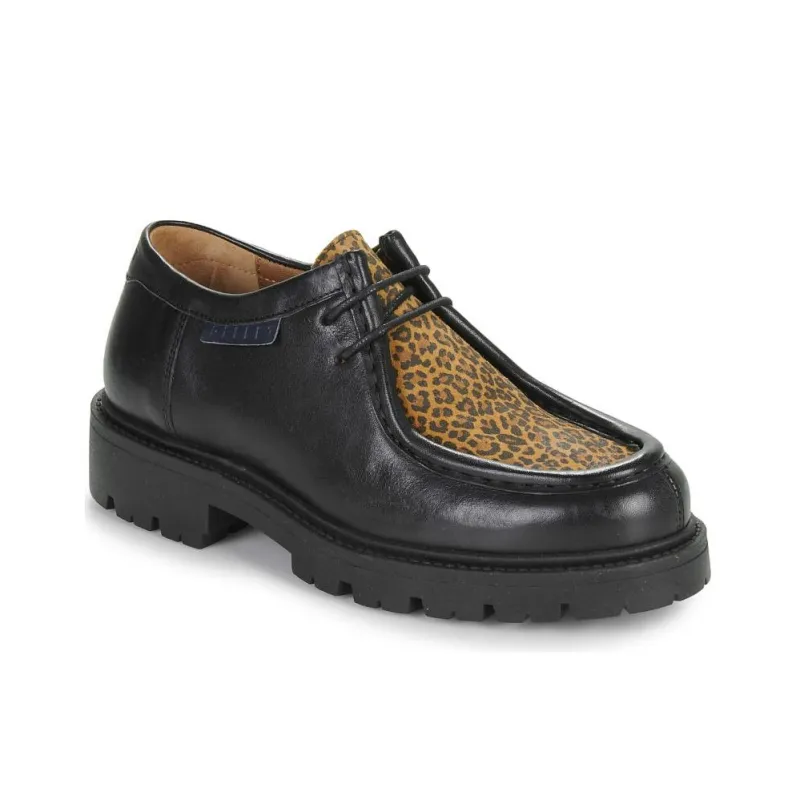 PELLET RIVA Casual Single Shoes 3.5cm Women's Black-2