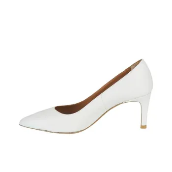 JB MARTIN ELSA Slim Heel High Heels Women's White