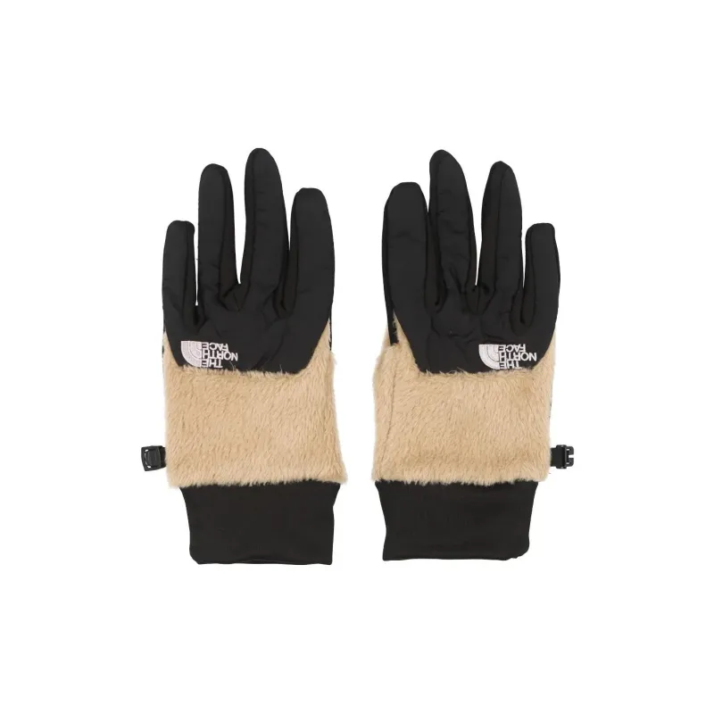 THE NORTH FACE Polyester Polyurethane Wool Gloves Unisex Yellow-1
