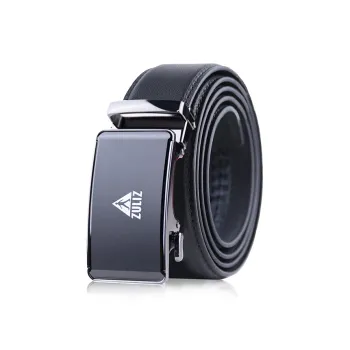 ZULIZ Cow Leather Belt Belt Men's 3.5CM