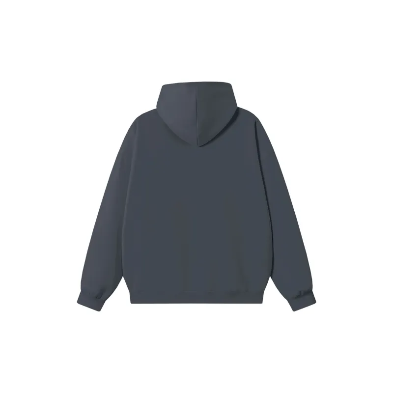 Qnxeey Sweatshirt Unisex Burgundy-15