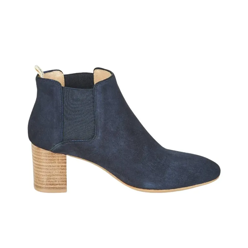 JB MARTIN Ankle Length Chelsea Boots Women's Blue-1