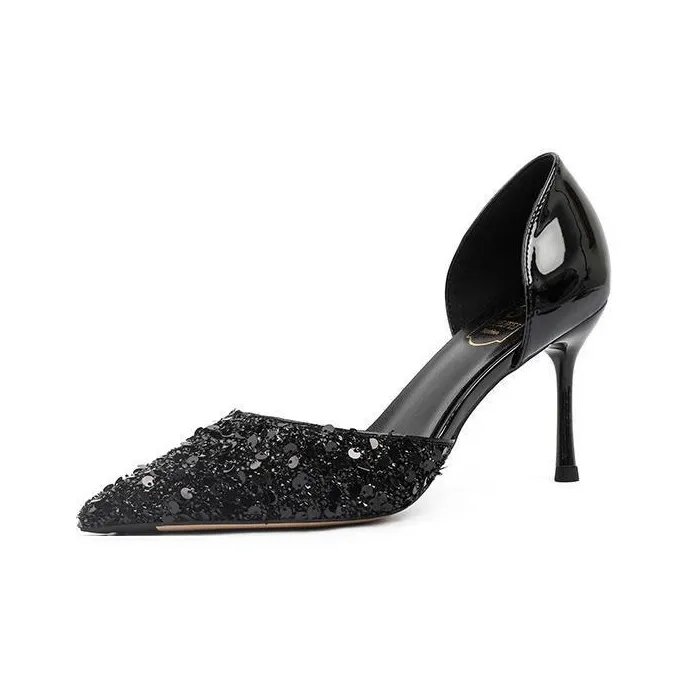 CZRSK Slim Heel High Heels Women's-0