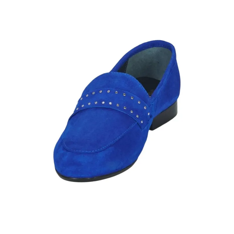 JB MARTIN Franche Rock Loafers Women's Blue-4