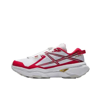 Anta Hunter Fury 2 Slip Resistant Coverage Cushioning Low Top Trail Running Shoes Men's White Gray Red