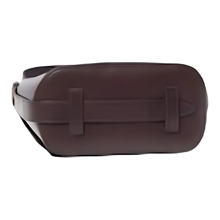 UNIQLO Synthetic Leather Shoulder Bag Unisex Black-4