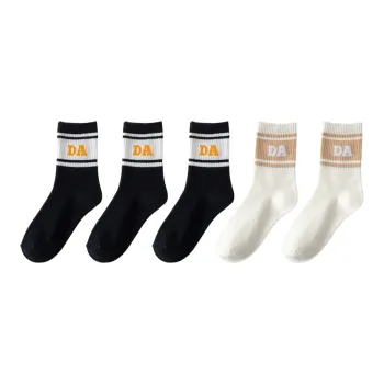 Cotton Gene Mid Calf Socks Unisex Combo Set