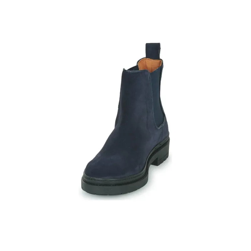 PELLET JUNE Short Chelsea Boots Men's Marine Blue-3