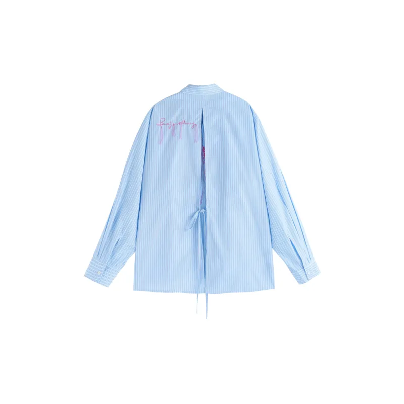BJHG Shirt Women's Sunny Mountain Blue-1