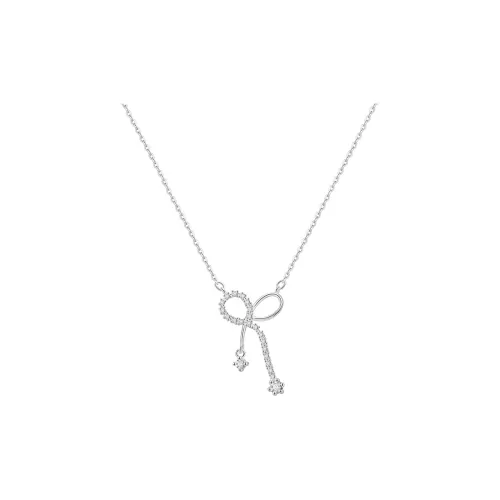 Heart Grass 999 Fine Silver Necklaces Women's