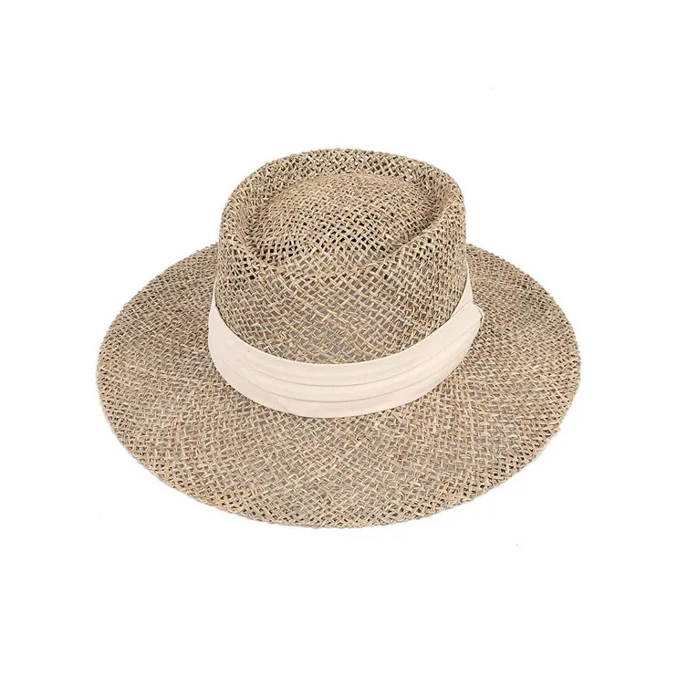 MUSTKOO Straw Woven Top Hats Women's-6