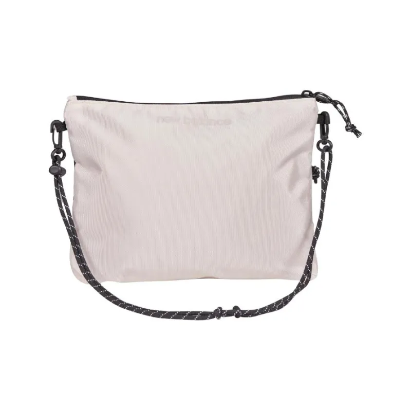 New Balance Linen Crossbody Bag, Shoulder Bag Trumpets Unisex Ecru-2