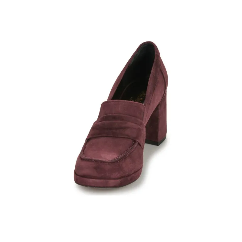JB MARTIN ALEPO Loafers 8cm Women's Red-3