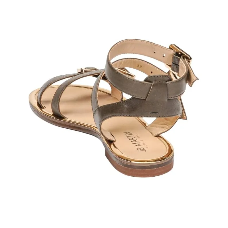 JB MARTIN Gapi Strap Sandals Women's Olive Green-4