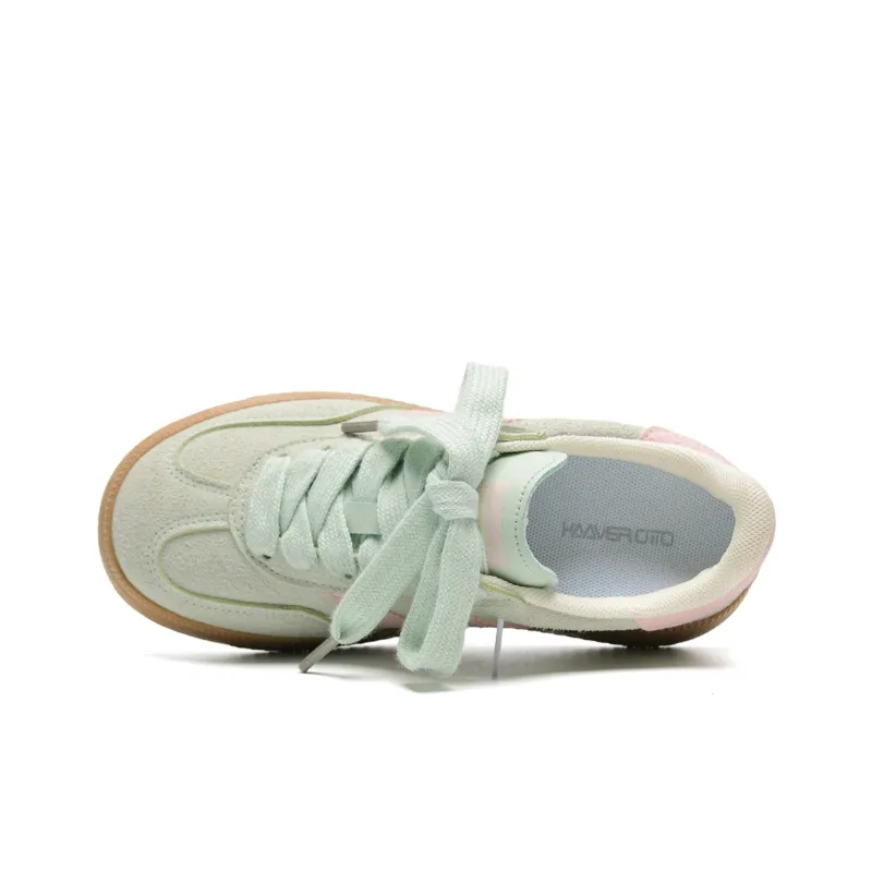 KAAVER OTTO Slip Resistant Lightweight Breathable Low Top Skateboard Shoes Women's-17