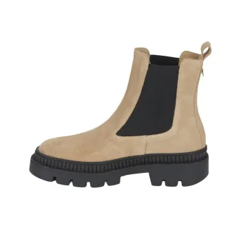 JB MARTIN Oceana Short Chelsea Boots Women's Beige