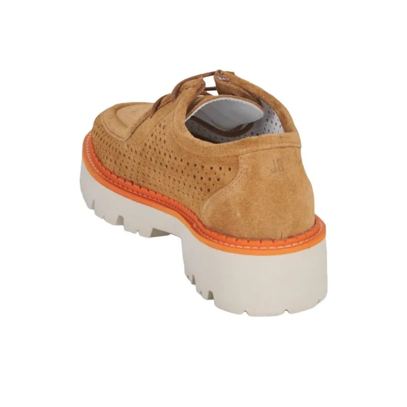 JB MARTIN Fougue Casual Single Shoes 4cm Women's Brown-4