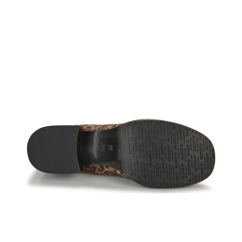 JB MARTIN Lolie Loafers 4cm Women's Brown-6