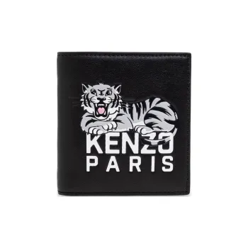 KENZO Varsity Logo Detailed Mini Wallet