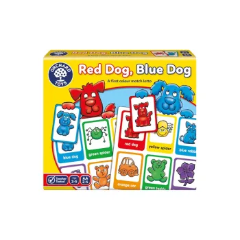 KUAIMANHU Red Dog Blue Dog British Orchard Toys Color Memory Matching Game Brain Development Board Games