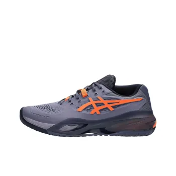 Asics Abrasion Resistant Low Top Tennis Shoes Men's Purple