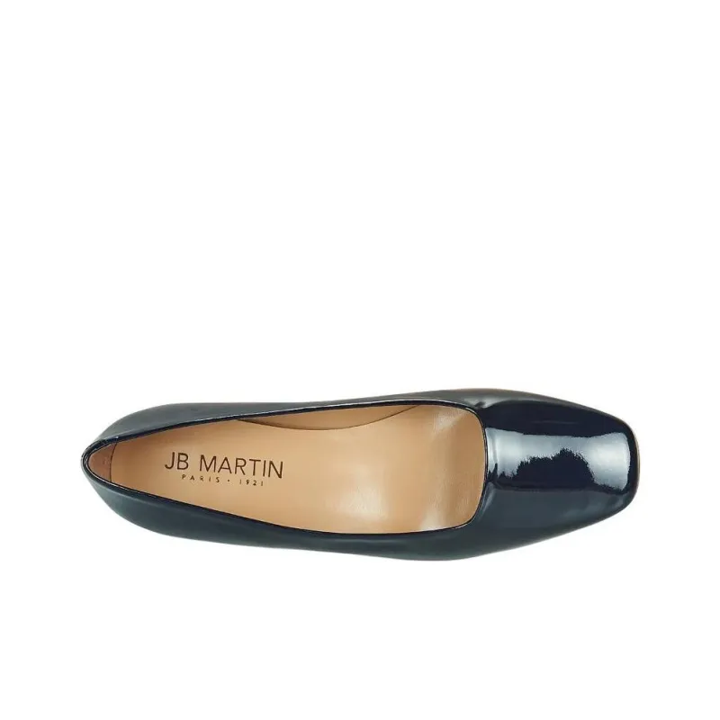 JB MARTIN CATEL Block Heel High Heels 4cm Women's Blue-5