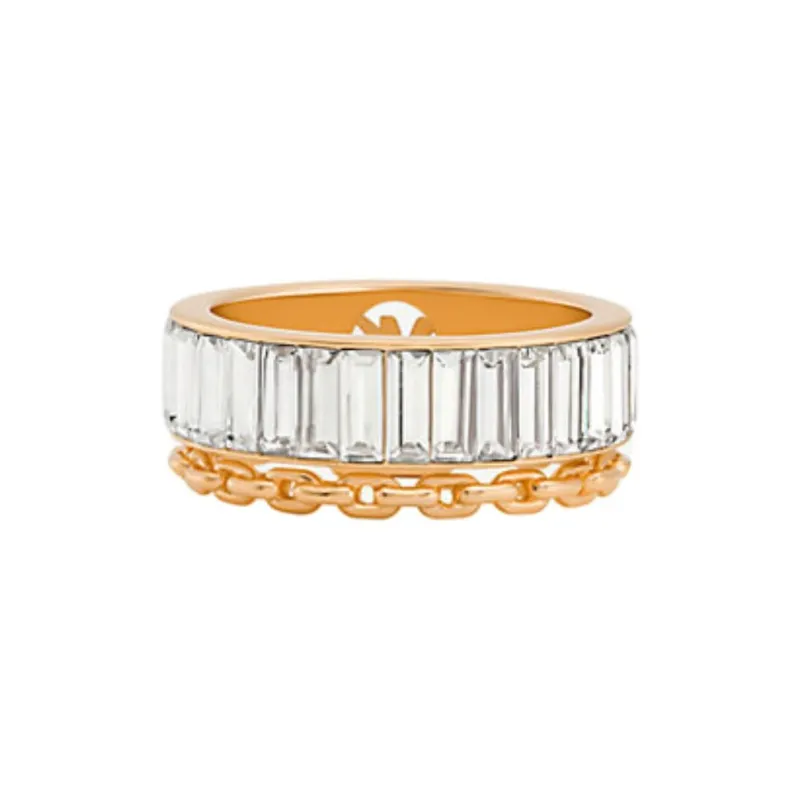 MICHAEL KORS Cubic Zirconia Double Layered Ring-0